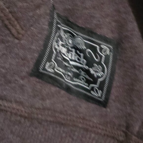 Von Dutch Made in USA Pullover Hoodie - Brown - Sz 3X* - Picture 2 of 5